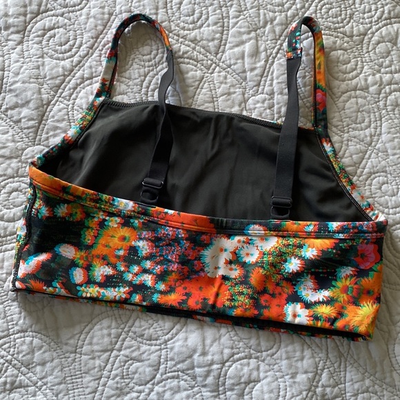 OFFLINE by aerie Floral Women's Tank Crop Top - Multicolor - Picture 2 of 5